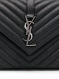 Saint Laurent Medium College Cross Body Bag — Same as shown — Size One Size — Top View