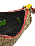 Christian Dior Pre Owned 2004 Rasta Line Saddle Shoulder Bag — Same as shown — Size One Size — Top View