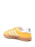 adidas Gazelle Indoor Sneakers — Banana Yellow/White — Size US M 8 - US W 9.5 — Back View