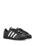 adidas Superstar 82 Sneakers — Black — Size US M 4 - US W 5.5 — Side View