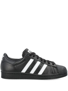 adidas Superstar 82 Sneakers — Black — Size US M 4 - US W 5.5 — Front View