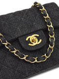 Chanel Pre Owned 2000 Classic Square Flap Mini Shoulder Bag — Same as shown — Size One Size — Back View
