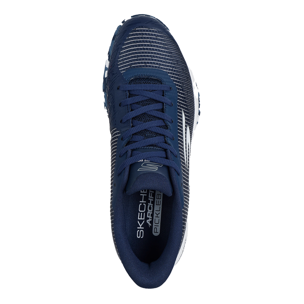 Skechers Viper Court Pro 2.0 — Black Multi — Size D — Width 9 — Back View