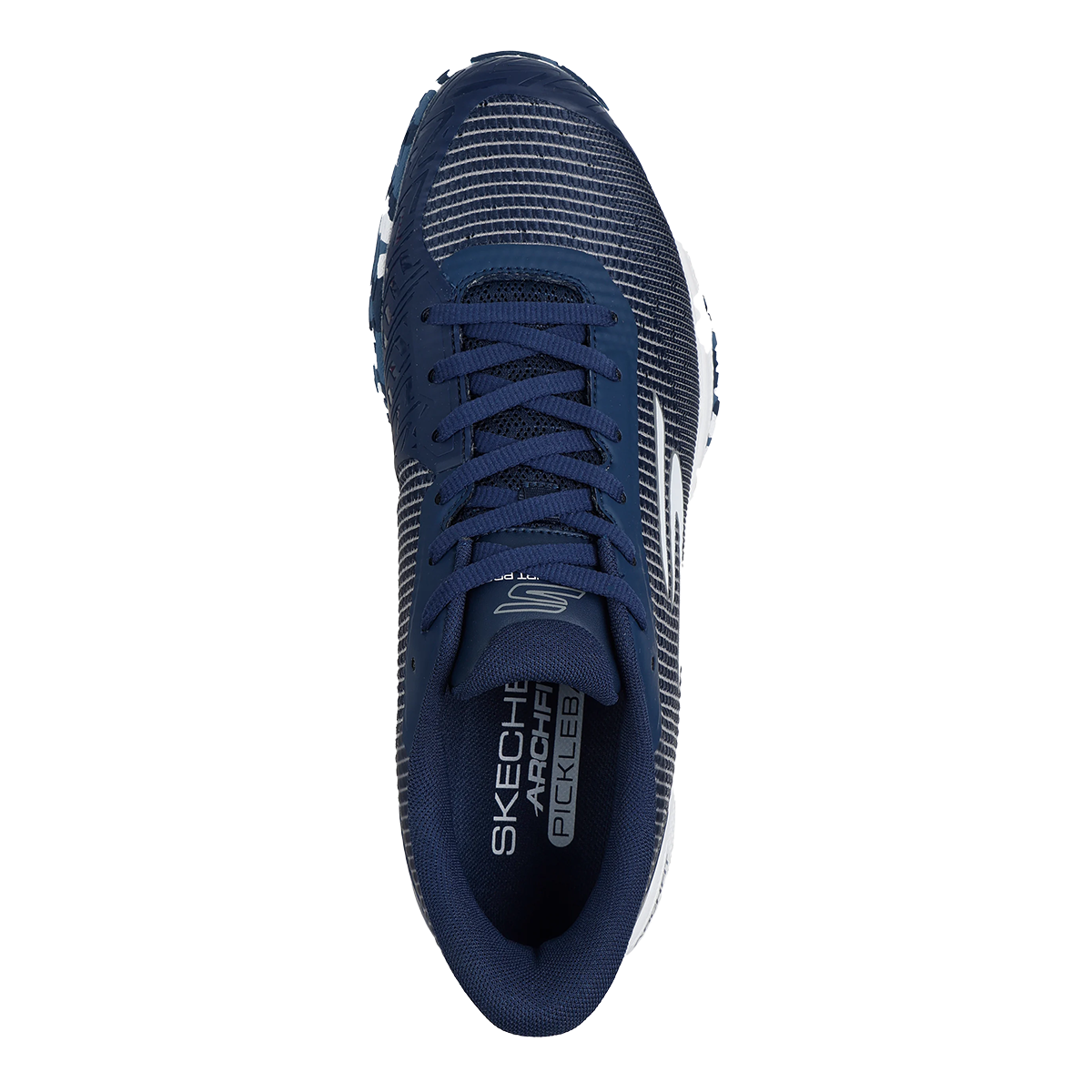 Skechers Viper Court Pro 2.0 — Black Multi — Size D — Width 9 — Back View