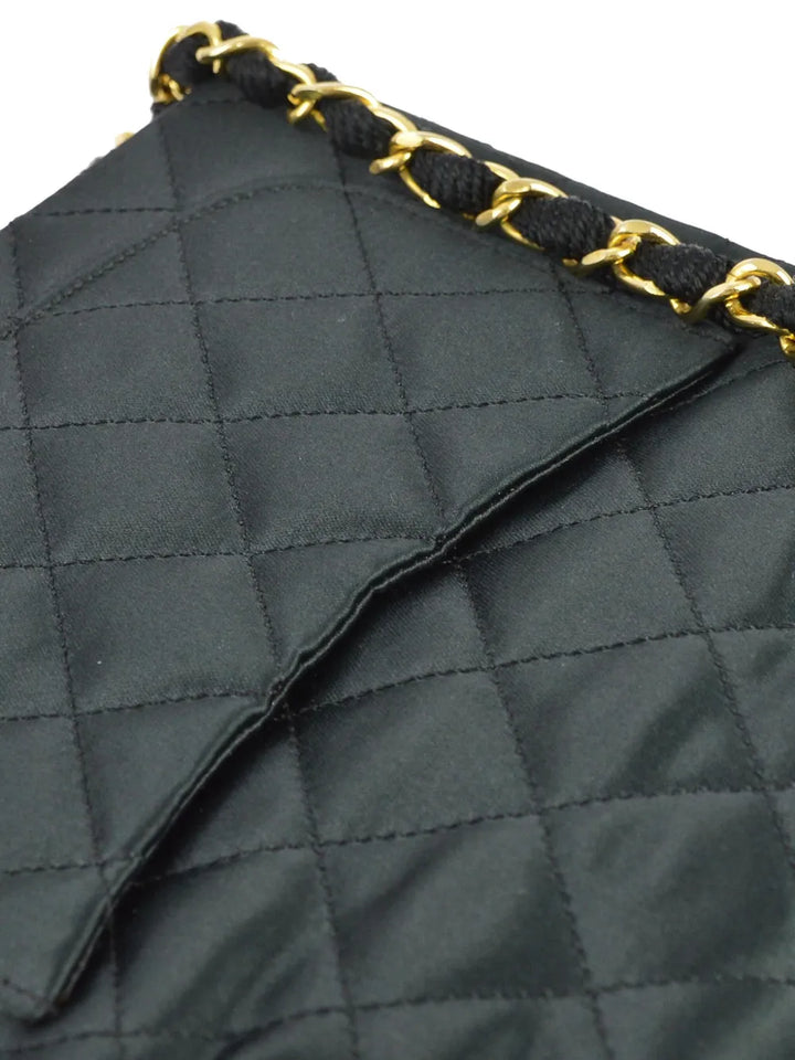 Chanel Pre Owned 1990 Mini Classic Square Flap 17 Shoulder Bag — Same as shown — Size One Size — Detail View