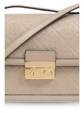 Tory Burch T Monogram Leather Shoulder Bag — Same as shown — Size One Size — Lifestyle View
