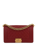 Chanel Pre Owned Boy Shoulder Bag — Same as shown — Size One Size — Front View