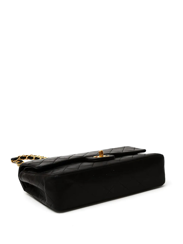 Chanel Pre Owned 2002 Double Flap Shoulder Bag — Same as shown — Size One Size — Side View
