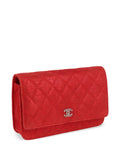 Chanel Pre Owned Wallet On Chain Shoulder Bag — Same as shown — Size One Size — Top View