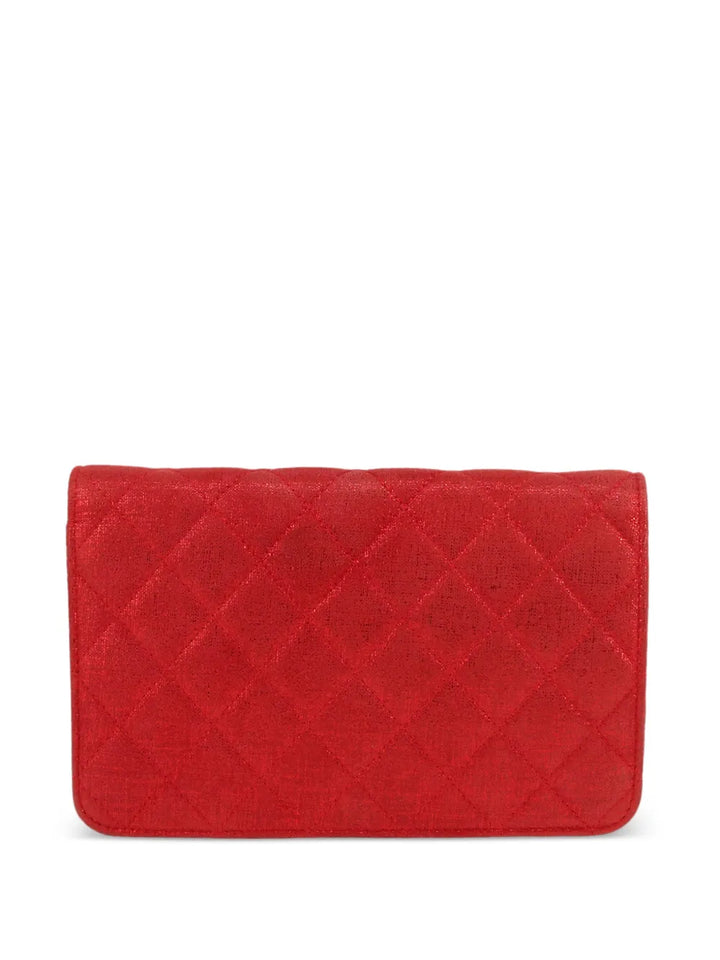 Chanel Pre Owned Wallet On Chain Shoulder Bag — Same as shown — Size One Size — Side View