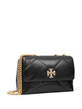 Tory Burch Small Kira Diamond Quilted Pav Convertible Shoulder Bag — Same as shown — Size One Size — Detail View