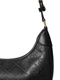 Tory Burch T Monogram Crescent Shoulder Bag — Same as shown — Size One Size — Detail View