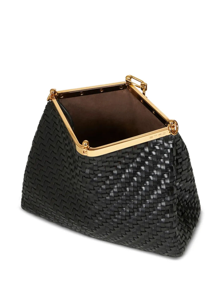 Etro Medium Woven Vela Shoulder Bag — Same as shown — Size One Size — Lifestyle View