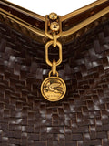 Etro Medium Woven Vela Shoulder Bag — Same as shown — Size One Size — Top View