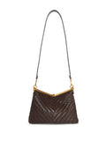 Etro Medium Woven Vela Shoulder Bag — Same as shown — Size One Size — Back View