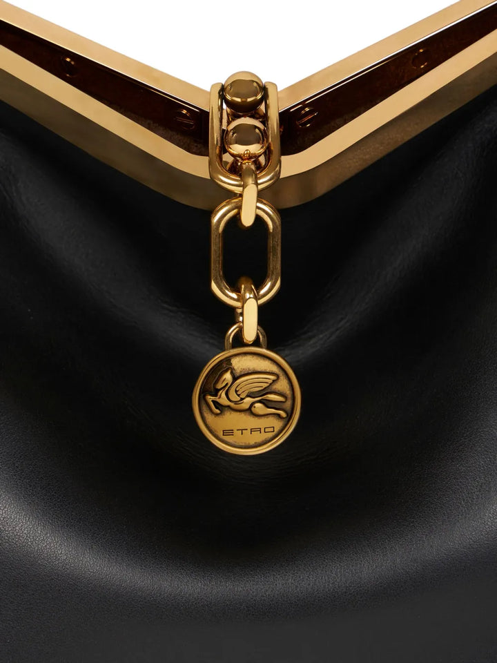 Etro Medium Embroidered Vela Shoulder Bag — Same as shown — Size One Size — Top View