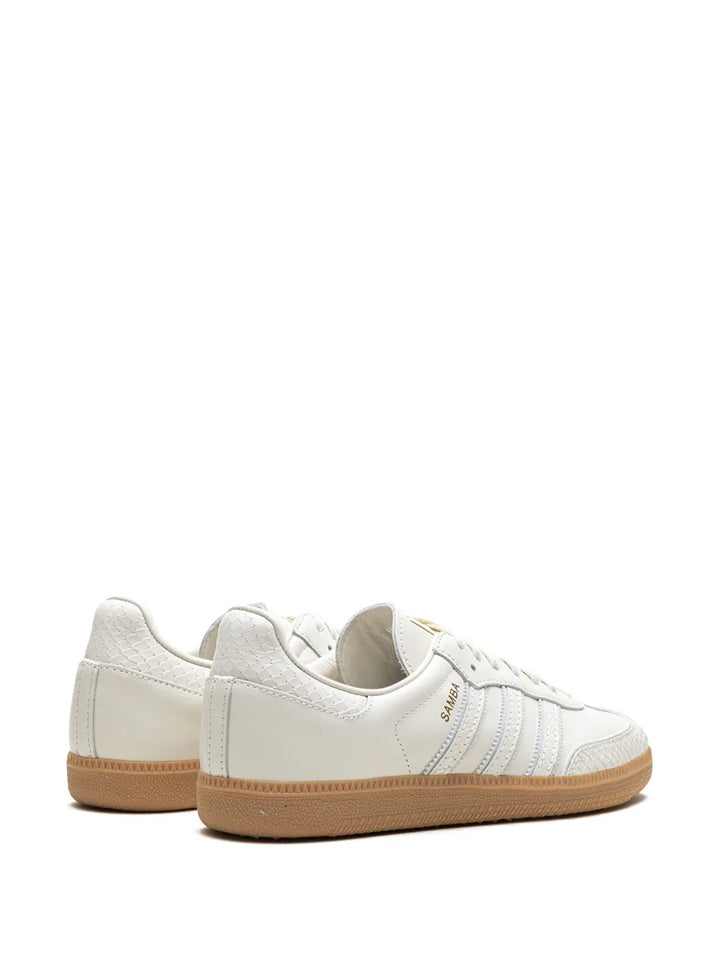 adidas Samba Og Core White/Gum Sneakers — Off-White — Size US M 9.5 - US W 11 — Back View