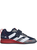 adidas Adipower Weightlifting Blue Sneakers — Blue/Multicolour — Size US M 4.5 - US W 6 — Front View