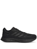 adidas Duramo 10 Wide Black Sneakers — Black — Size US M 10.5 - US W 12 — Front View