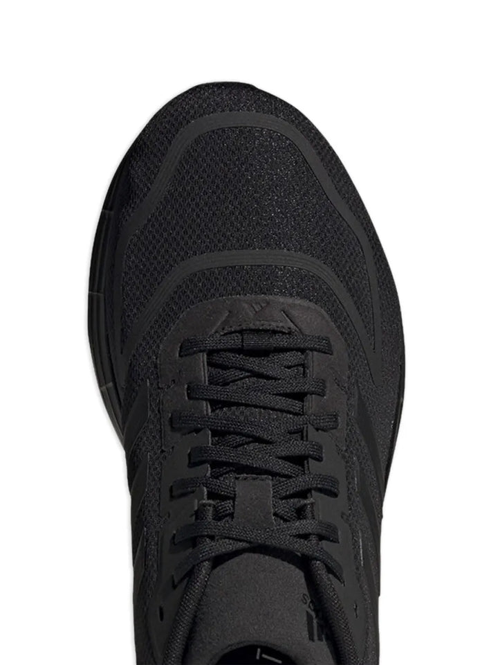 adidas Duramo 10 Wide Black Sneakers — Black — Size US M 10.5 - US W 12 — Side View