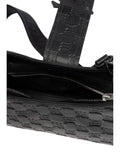 Misbhv Embossed Leather Shoulder Bag — Same as shown — Size One Size — Detail View