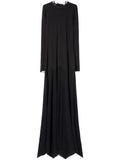 Pucci Knitted Maxi Dress — Black/ Red — Size XS — Front View