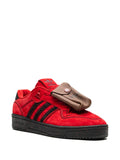 adidas Rivalry Marvel - Deadpool Trainers — Dark Red — Size US M 9.5 - US W 11 — Side View