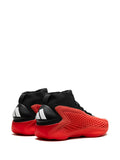 adidas Anthony Edwards 1 Georgia Sneakers — Core Black/Red/Cloud White — Size US M 9 - US W 10.5 — Back View