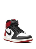Air Jordan 1 High Og Black Toe Reimagined Sneakers — Black/Red/White — Size US M 6.5 - US W 8 — Side View