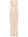 Self Portrait Sequinned Maxi Dress — Same as shown — Size XS — Front View