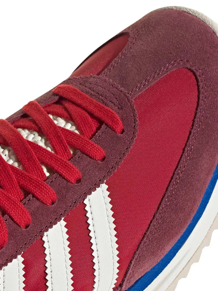 adidas Sl 72 Rs Sneakers — Bordeaux Red — Size US M 9 - US W 10.5 — Detail View