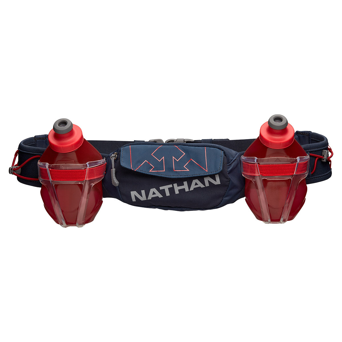 Nathan Trail Mix Plus 2 Hydration Belt — Black - Reflective Silver — Size One Size — Alternate View 10