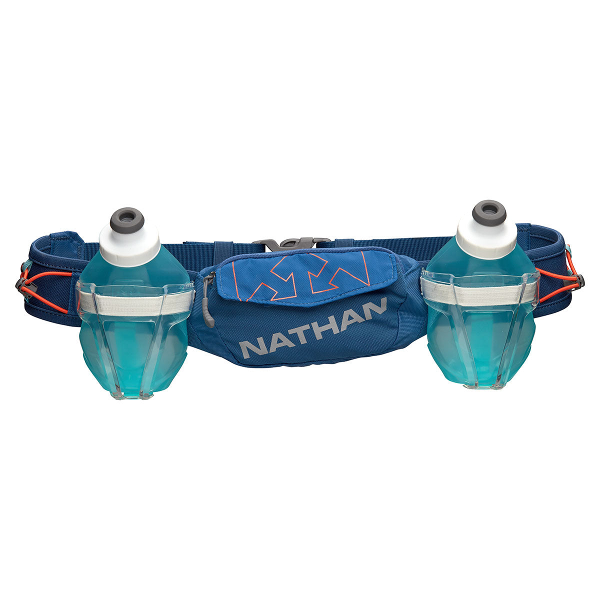 Nathan Trail Mix Plus 2 Hydration Belt — Black - Reflective Silver — Size One Size — Alternate View 12
