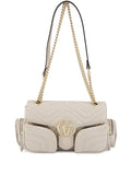Gucci Small Gg Marmont Shoulder Bag — Same as shown — Size One Size — Front View