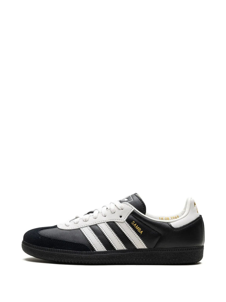 adidas Samba Og 75Th Anniversary Pack Black Sneakers — Black — Size US M 10.5 - US W 12 — Detail View