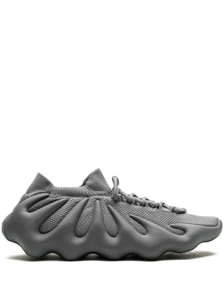 adidas Yeezy 450 Stone Marine Sneakers — Grey — Size US M 6 - US W 7.5 — Front View