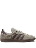 adidas Samba Og Tweed Pack Wonder Beige/Shadow Brown/Wonder White Sneakers — Beige — Size US M 8.5 - US W 10 — Front View