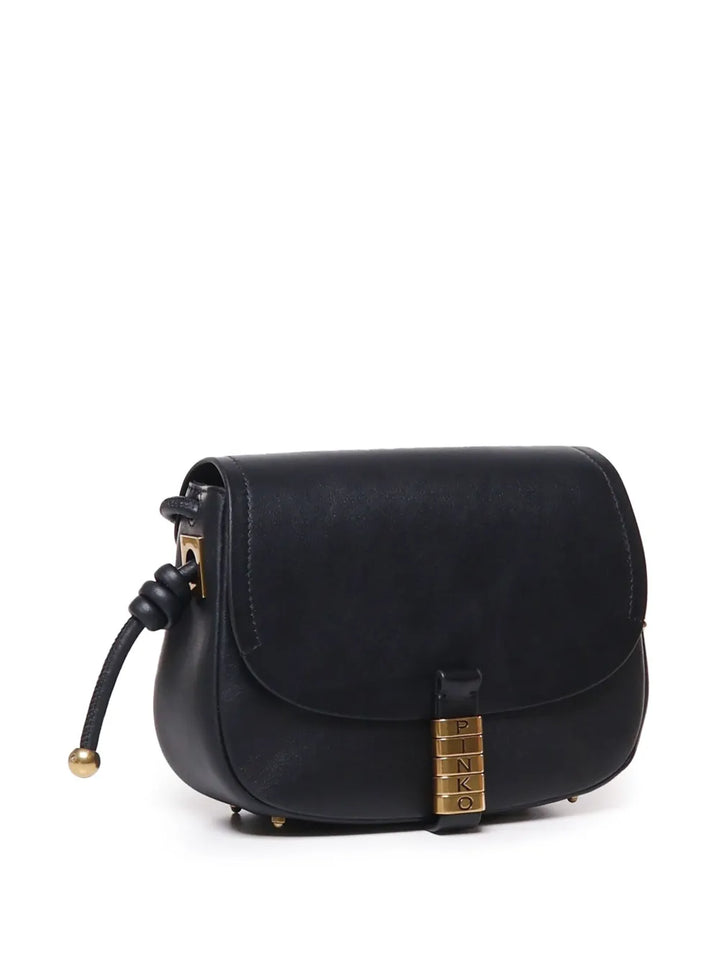 Pinko Logo Buckle Shoulder Bag — Same as shown — Size One Size — Back View