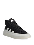 adidas Znsored Hi Sneakers — Black — Size US M 3.5 - US W 5 — Side View