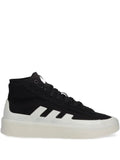 adidas Znsored Hi Sneakers — Black — Size US M 3.5 - US W 5 — Front View