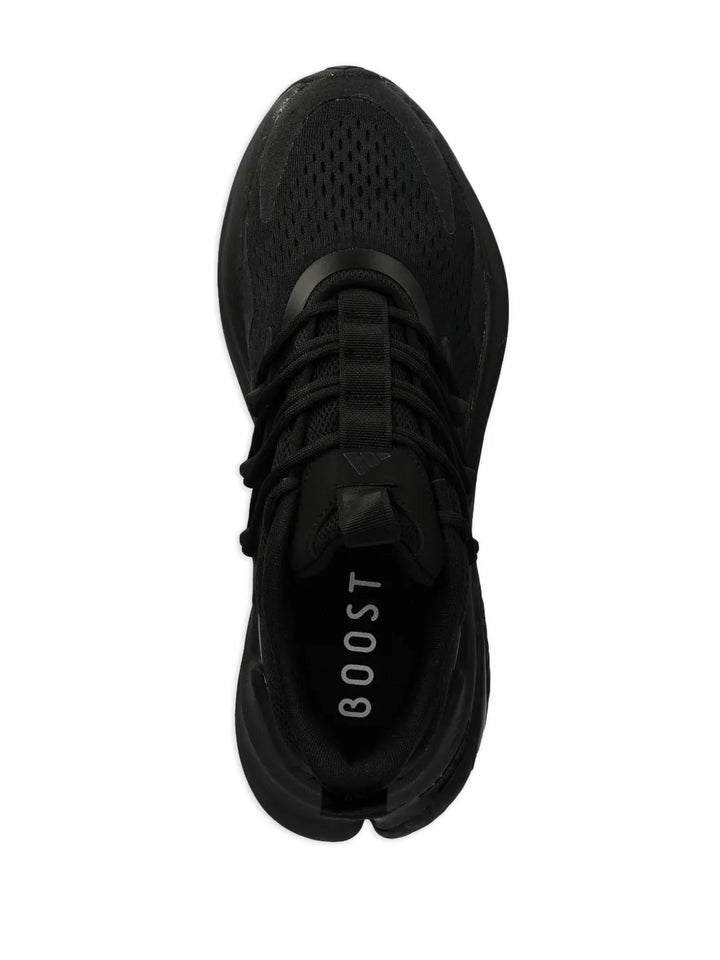 adidas Alphaboost V1 Sneakers — Black — Size US M 9 - US W 10.5 — Top View
