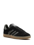 adidas Gazelle Black Sneakers — Black/Grey — Size US M 3.5 - US W 5 — Side View