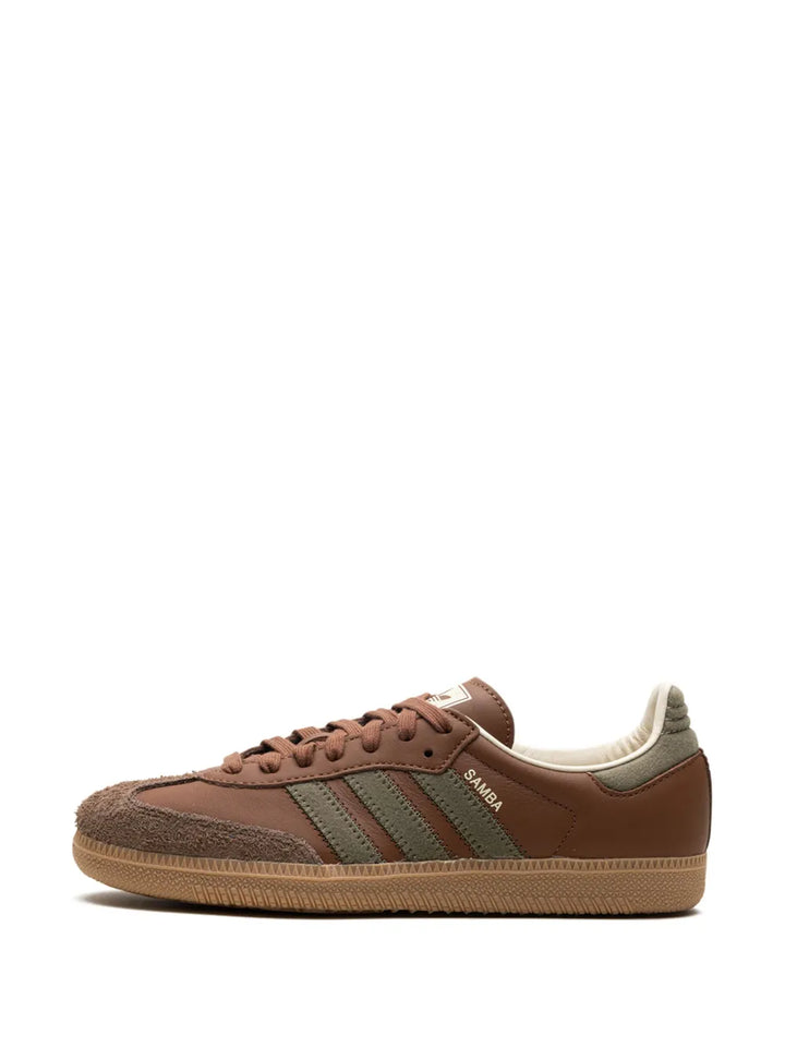 adidas Samba Og Brown Sneakers — Brown — Size US M 10.5 - US W 12 — Detail View