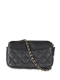 Chanel Pre Owned Diamond Quilted Phone Holder — Same as shown — Size One Size — Side View