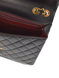 Chanel Pre Owned 1992 Maxi Classic Flap Shoulder Bag — Same as shown — Size One Size — Top View