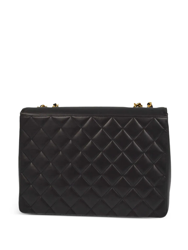 Chanel Pre Owned 1992 Maxi Classic Flap Shoulder Bag — Same as shown — Size One Size — Side View