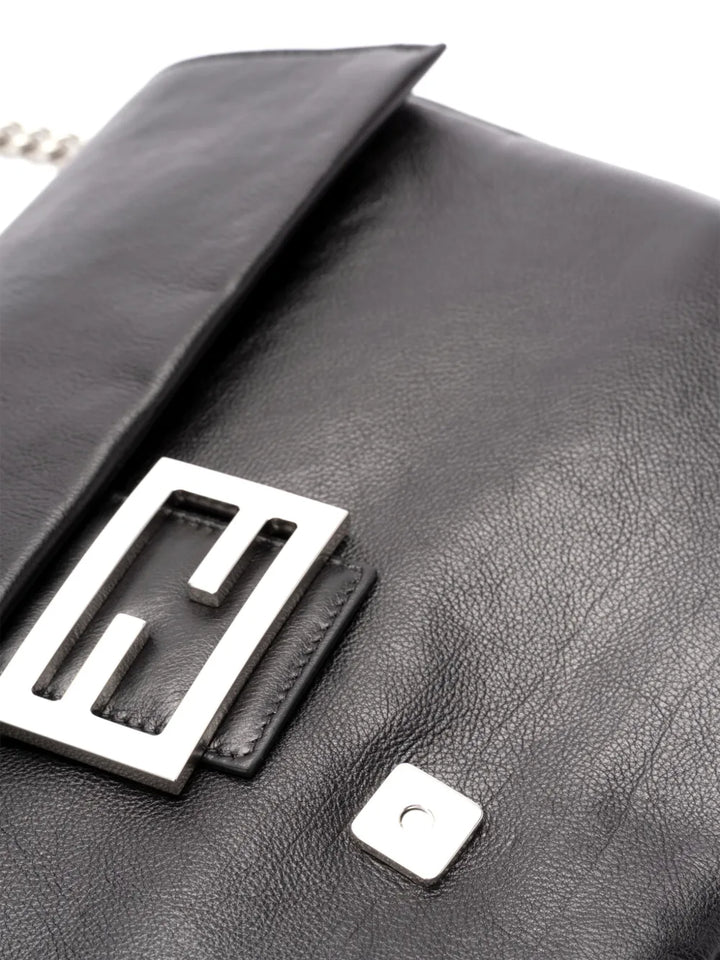 Fendi Leather Baguette Shoulder Bag — Same as shown — Size One Size — Top View