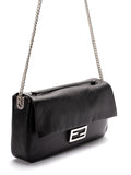 Fendi Leather Baguette Shoulder Bag — Same as shown — Size One Size — Back View