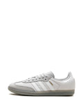adidas Samba Grey Sneakers — Light Grey — Size US M 10.5 - US W 12 — Detail View