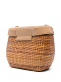 Chanel Pre Owned Basket Shoulder Bag — Same as shown — Size One Size — Back View